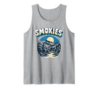 Retro Great Smoky Mountains National Park Vintage Smokies Tank Top