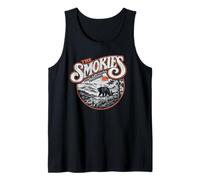 Retro Great Smoky Mountains National Park Vintage Smokies Tank Top