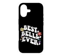 Retro Groovy Best Belle Ever First name Mother's Day Girls Case for iPhone 17