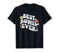 Retro Groovy Best Bowie Ever First Name Mother's Day Girls Value Graphic T-Shirt