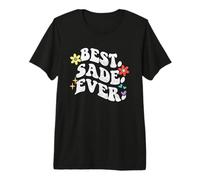 Retro Groovy Best SADE Ever First Name Mother's Day Girl Premium T-Shirt