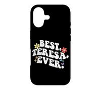 Retro Groovy Best Teresa Ever First Name Mother's Day Girl Case for iPhone 17