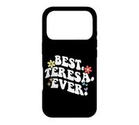 Retro Groovy Best Teresa Ever First Name Mother's Day Girl Case for iPhone 17 Pro