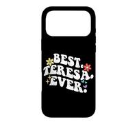 Retro Groovy Best Teresa Ever First Name Mother's Day Girl Case for iPhone 17 Pro Max