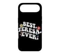 Retro Groovy Best Teresa Ever First Name Mother's Day Girl Case for iPhone Air
