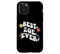 Retro Groovy Best ZOE Ever First Name Mother's Day Girl Case for iPhone 11 Pro