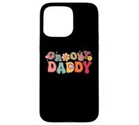 Retro Groovy Daddy Hippie Matching Family Birthday Party Case for iPhone 15 Pro Max