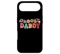 Retro Groovy Daddy Hippie Matching Family Birthday Party Case for iPhone Air