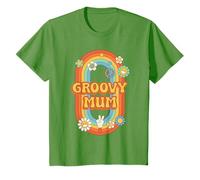 Retro Groovy Design For Mum Retro 60s 70s Aesthetic T-Shirt