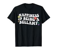 Retro Groovy Happiness is a Bellamy Value Graphic T-Shirt