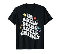Retro Groovy Im Adele Doing Adele Things Funny Mother's Day Value Graphic T-Shirt