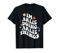Retro Groovy Im Arlie Doing Arlie Things Funny Mother's Day Value Graphic T-Shirt