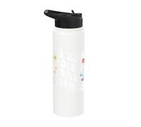 Retro Groovy Im BAB Doing BAB Things Funny Mother's Day Stainless Steel Insulated Water Bottle
