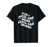 Retro Groovy Im Bette-Ann Doing Bette-Ann Things Funny Value Graphic T-Shirt