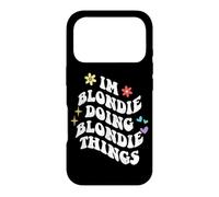 Retro Groovy Im Blondie Doing Blondie Things Funny Mother's Case for iPhone 17 Pro