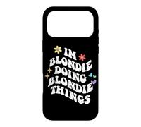 Retro Groovy Im Blondie Doing Blondie Things Funny Mother's Case for iPhone 17 Pro Max