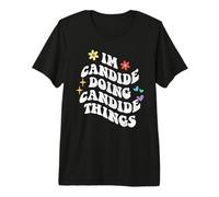 Retro Groovy Im Candide Doing Candide Things Funny Mother's Premium T-Shirt