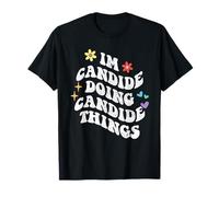 Retro Groovy Im Candide Doing Candide Things Funny Mother's T-Shirt
