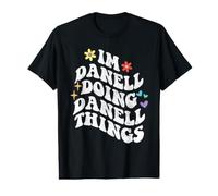 Retro Groovy Im Danell Doing Danell Things Funny Mother's Value Graphic T-Shirt
