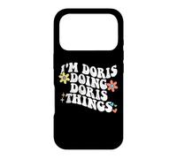 Retro Groovy Im DORIS Doing DORIS Things Funny Mother's Day Case for iPhone 17 Pro