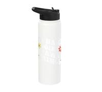 Retro Groovy Im HAWA Doing HAWA Things Funny Mother's Day Stainless Steel Insulated Water Bottle