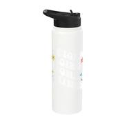 Retro Groovy Im Iona Doing Iona Things Funny Mother's Day Stainless Steel Insulated Water Bottle