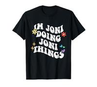 Retro Groovy Im Joni Doing Joni Things Funny Mother's Day Value Graphic T-Shirt