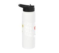 Retro Groovy Im Julia Doing Julia Things Funny Mother's Day Stainless Steel Insulated Water Bottle