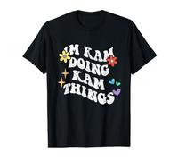 Retro Groovy Im Kam Doing Kam Things Funny Mother's Day Value Graphic T-Shirt
