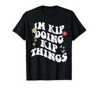 Retro Groovy Im Kip Doing Kip Things Funny Mother's Day Value Graphic T-Shirt