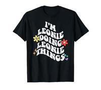 Retro Groovy Im Leonie Doing Leonie Things Funny Mother's Value Graphic T-Shirt