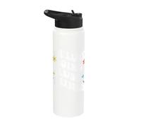 Retro Groovy Im Lust Doing Lust Things Funny Mother's Day Stainless Steel Insulated Water Bottle