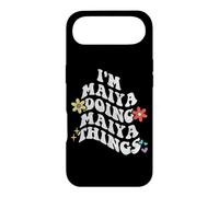 Retro Groovy Im MAIYA Doing MAIYA Things Funny Mother's Day Case for iPhone Air
