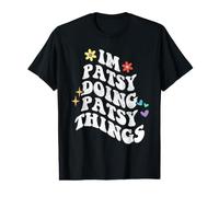 Retro Groovy Im Patsy Doing Patsy Things Funny Mother's Day Value Graphic T-Shirt
