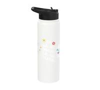 Retro Groovy Im Paula-Grace Doing Paula-Grace Things Funny Stainless Steel Insulated Water Bottle