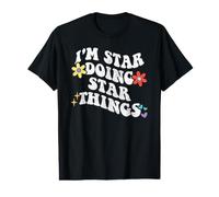 Retro Groovy Im Star Doing Star Things Funny Mother's Day Value Graphic T-Shirt