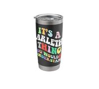 Retro Groovy Its a Arleth Thing You Wouldnt Understand Stainless Steel Insulated Tumbler