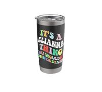 Retro Groovy Its a Elianna Thing You Wouldnt Understand Stainless Steel Insulated Tumbler