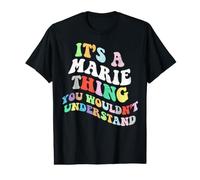 Retro Groovy Its a Marie Thing You Wouldnt Understand Value Graphic T-Shirt