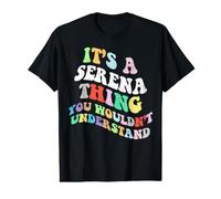 Retro Groovy It's a Serena Thing You Wouldnt Understand Value Graphic T-Shirt