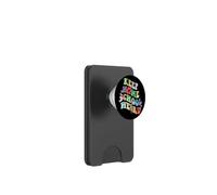 Retro Groovy Keep Homeschool Weird Homeschool Teacher Mama PopSockets PopWallet for MagSafe