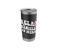 Retro Groovy Relax Danielle is Here Funny Mother's Day Name Stainless Steel Insulated Tumbler