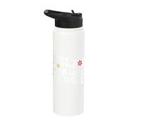 Retro Groovy Relax Marjorie is Here Funny Mother's Day Name Stainless Steel Insulated Water Bottle