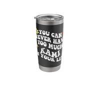 Retro Groovy You can Never Have Too Many kami in Your Life Stainless Steel Insulated Tumbler