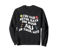 Retro Groovy You Can Never Have Too Much Ari In Your Life Sweatshirt