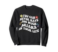 Retro Groovy You Can Never Have Too Much Briana In Your Life Sweatshirt