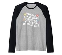 Retro Groovy You Can Never Have Too Much Christie in Your Raglan Baseball Tee