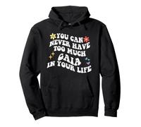 Retro Groovy You Can Never Have Too Much GAIA In Your Life Pullover Hoodie