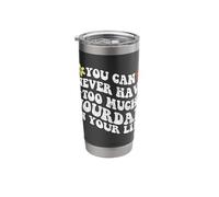 Retro Groovy You Can Never Have Too Much Jourdan in Your Stainless Steel Insulated Tumbler
