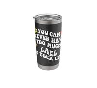 Retro Groovy You Can Never Have Too Much Lael in Your Life Stainless Steel Insulated Tumbler